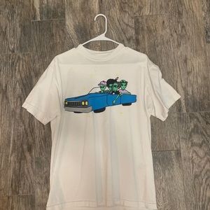 White alien shirt